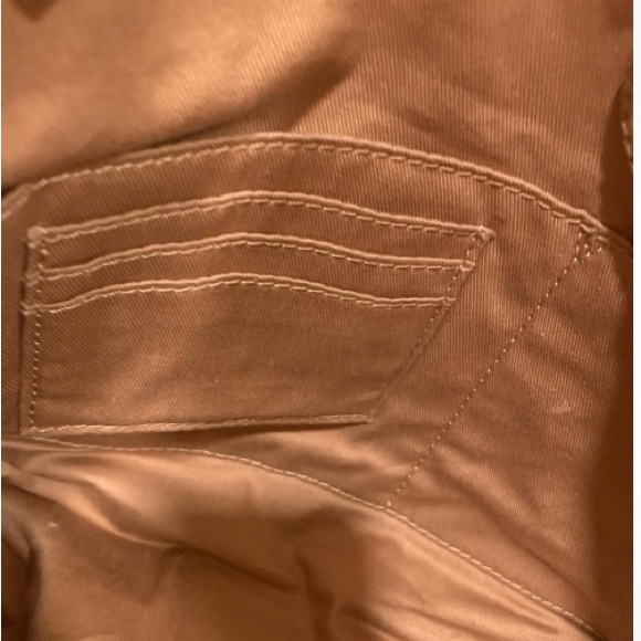 Fossil Bag Sydney Shopper Tote Black White Polka Dots Leather Straps Zip Closure - Picture 4 of 8